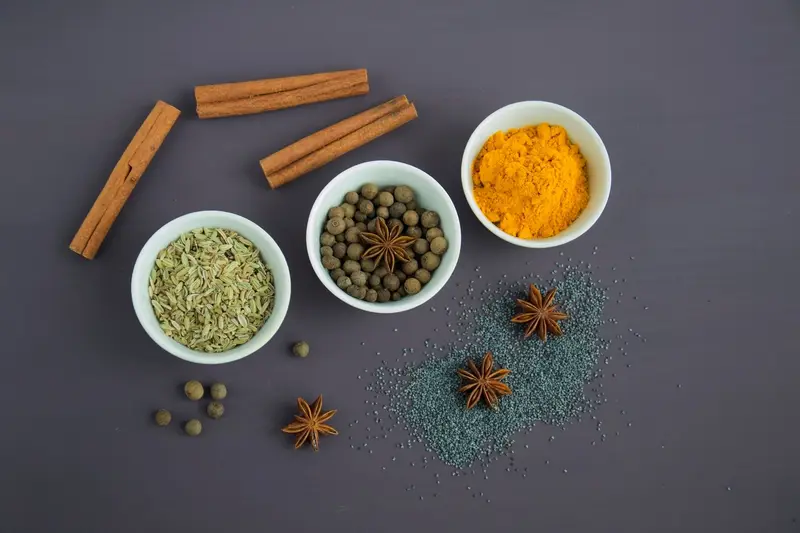 Spices for export from India