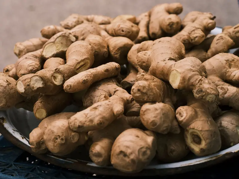 Ginger for export from India